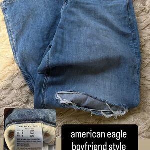 American Eagle Denim Shorts in Classic Blue